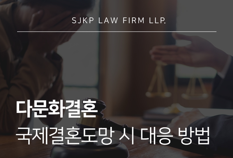 다문화결혼, 국제결혼도망 발생 시 법적 대응 정리