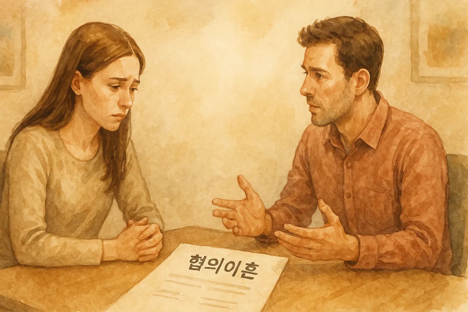 이혼서류접수 전 협의이혼 요건 절차