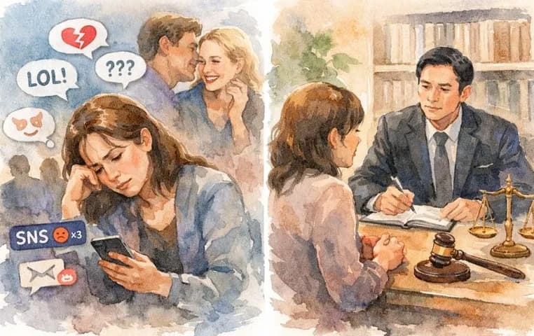 이혼소송상담 상간자 정신적 피해 위자료