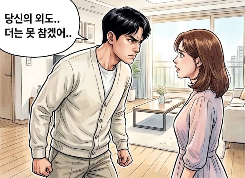 상간남소송변호사를 찾은 의뢰인의 외도이혼과 손해배상청구소송 결심 사연