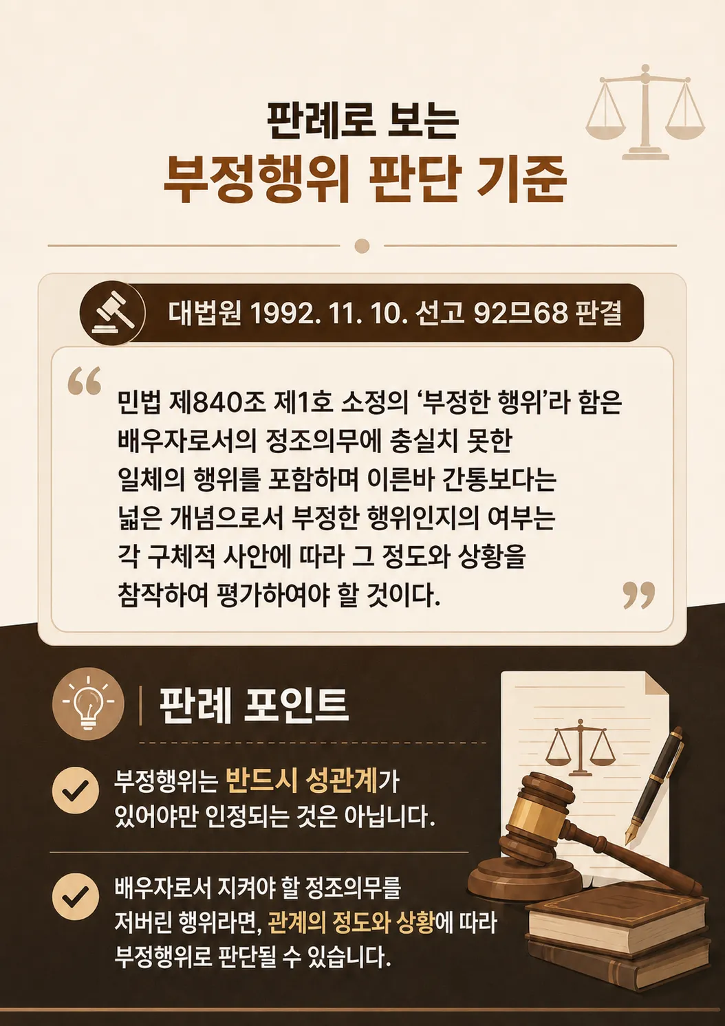재판이혼절차에서 부정행위·폭언·별거 등 이혼 사유를 입증하는 증거 준비 방법