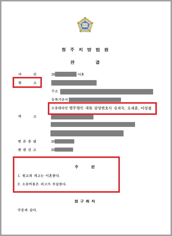 의뢰인은 40여년 전 혼인하였는데요. 배우자가 자녀들을 돌보지 않고 폭력을 하는가 하면 생계 유지를 위한 활동을 전혀 하지 않고 가정을 유기한 채 가출해 23여 년 이상 별거 생활을 했습니다. 