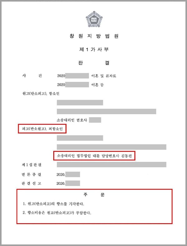 의뢰인의 법률상 배우자인 상대방은 보험사기 범행에 빠져 입원을 반복하는 등 가정에 소홀하고, 외출, 외박을 일삼다가 급기야 불륜에 빠져 가출해버린 상태였습니다. 의뢰인의 부동산 지분 전부를 자신에게 이전해주면 같이 살겠다는 배우자의 제안에 소유권이전등기 경료까지 해주었으나, 상대방은 연락을 끊어버려 현재 연락 두절 된 상태였기에, 법무법인 대륜의 도움을 받고자 찾아오셨습니다.