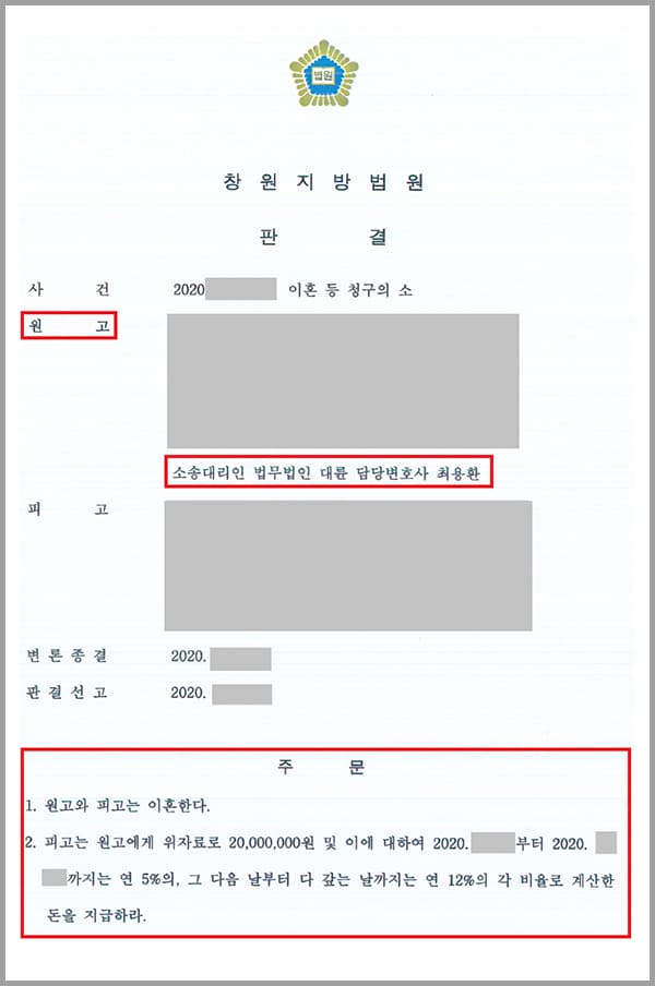 의뢰인은 약 30여년전 혼인하여 행복한 삶을 꿈꿨지만, 남편은 의뢰인과 자녀들에게 폭언을 쏟아붓기 시작했는데요. 폭언은 점차 폭력을 동반하게 됐고 의뢰인뿐 아니라 자녀에게까지 손찌검하자 더 이상 참지 못한 의뢰인은 도움을 청하기 위해 법무법인 대륜을 찾았습니다.