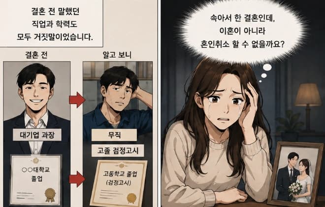 혼인취소소송의 요건, 혼인취소 사유