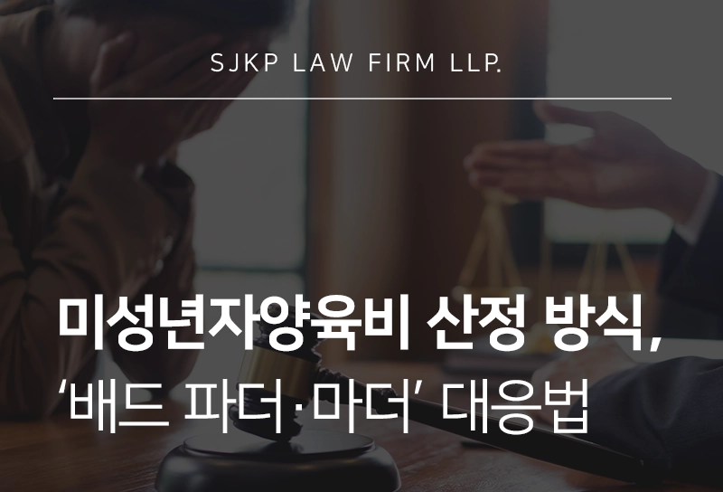 미성년자양육비 산정 기준과 과거양육비 청구, '배드 파더·마더' 대응법